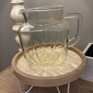 Vintage Federal Glass Pitcher 1 Quart